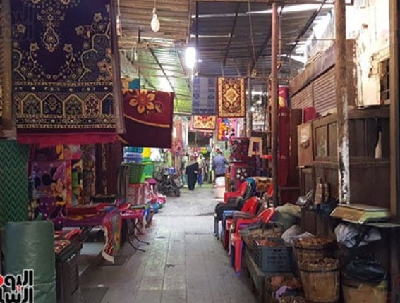 سوق القيسارية من أسواق أسيوط