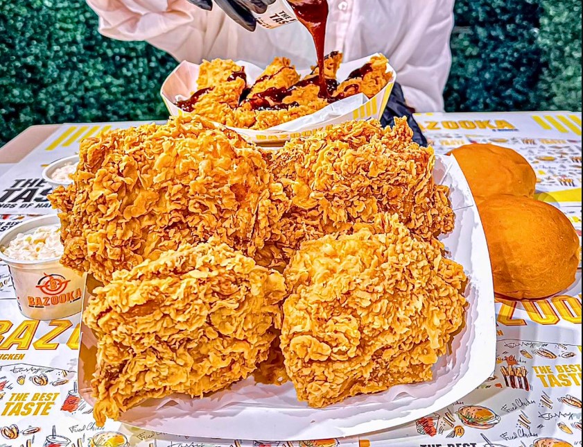 مطعم بازوكا أسيوط أفضل مطاعم فرايد تشيكن في أسيوط