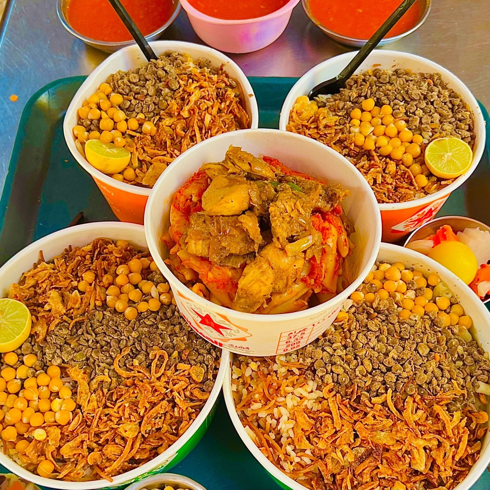 كشري الحمصاني أسيوط من أفضل مطاعم الكشري في أسيوط