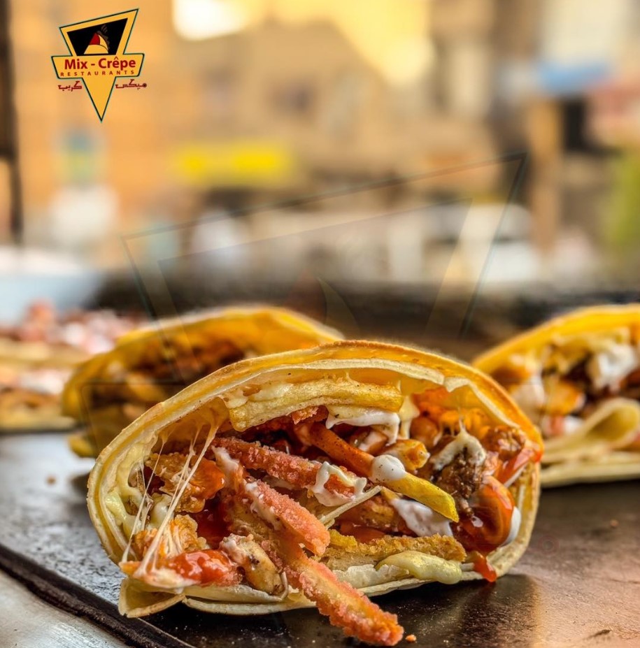 مطعم ميكس كريب أسيوط من أفضل مطاعم في أسيوط شارع الجمهورية